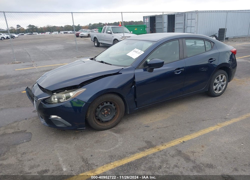 2014 MAZDA 3 VIN: JM1BM1U76E1123314