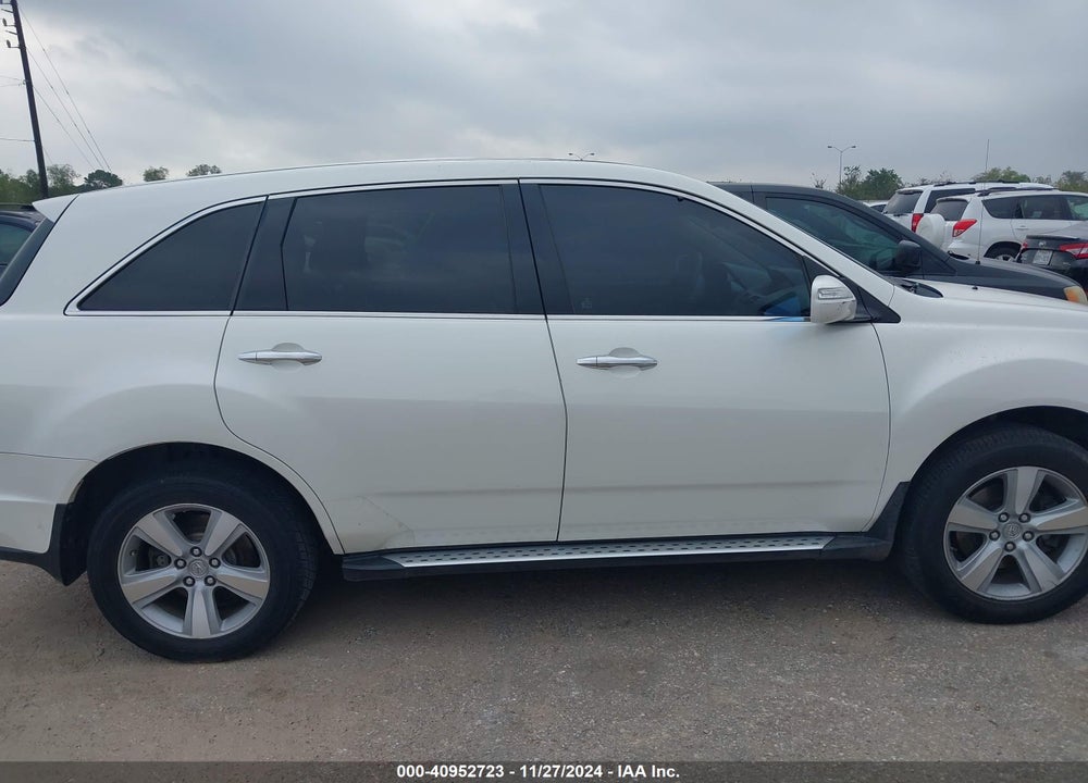 2011 ACURA MDX TECHNOLOGY PACKAGE VIN: 2HNYD2H43BH500186