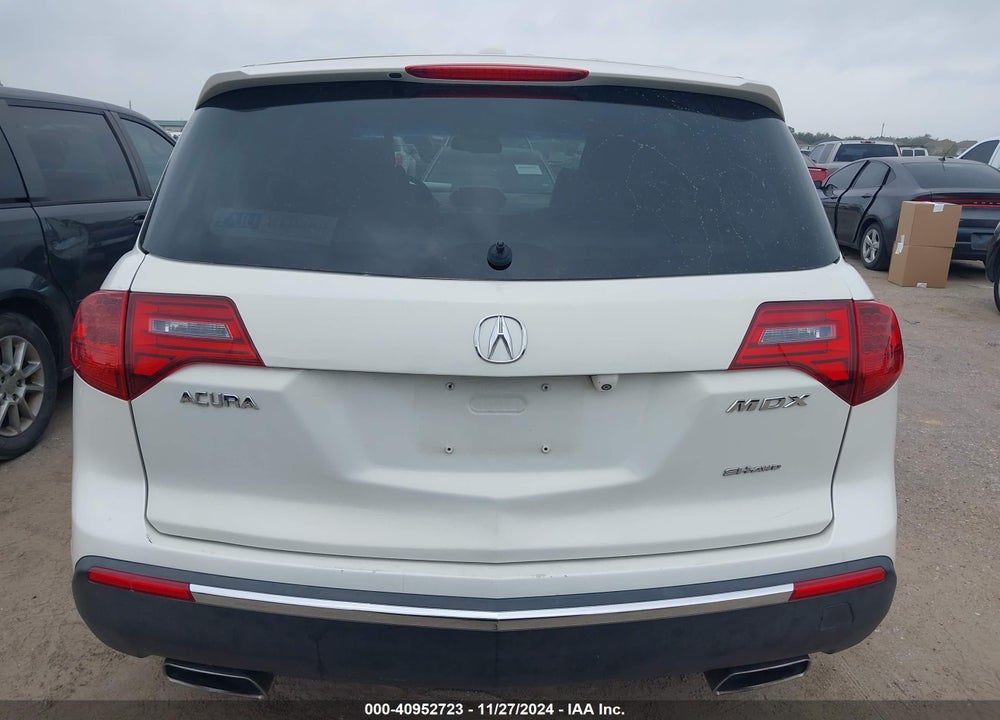 2011 ACURA MDX TECHNOLOGY PACKAGE VIN: 2HNYD2H43BH500186