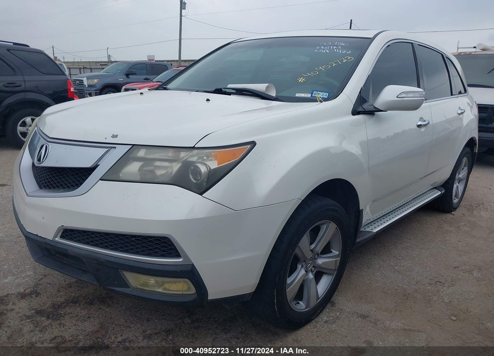 2011 ACURA MDX TECHNOLOGY PACKAGE VIN: 2HNYD2H43BH500186