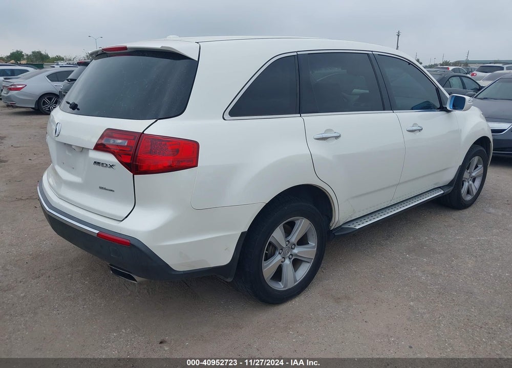 2011 ACURA MDX TECHNOLOGY PACKAGE VIN: 2HNYD2H43BH500186