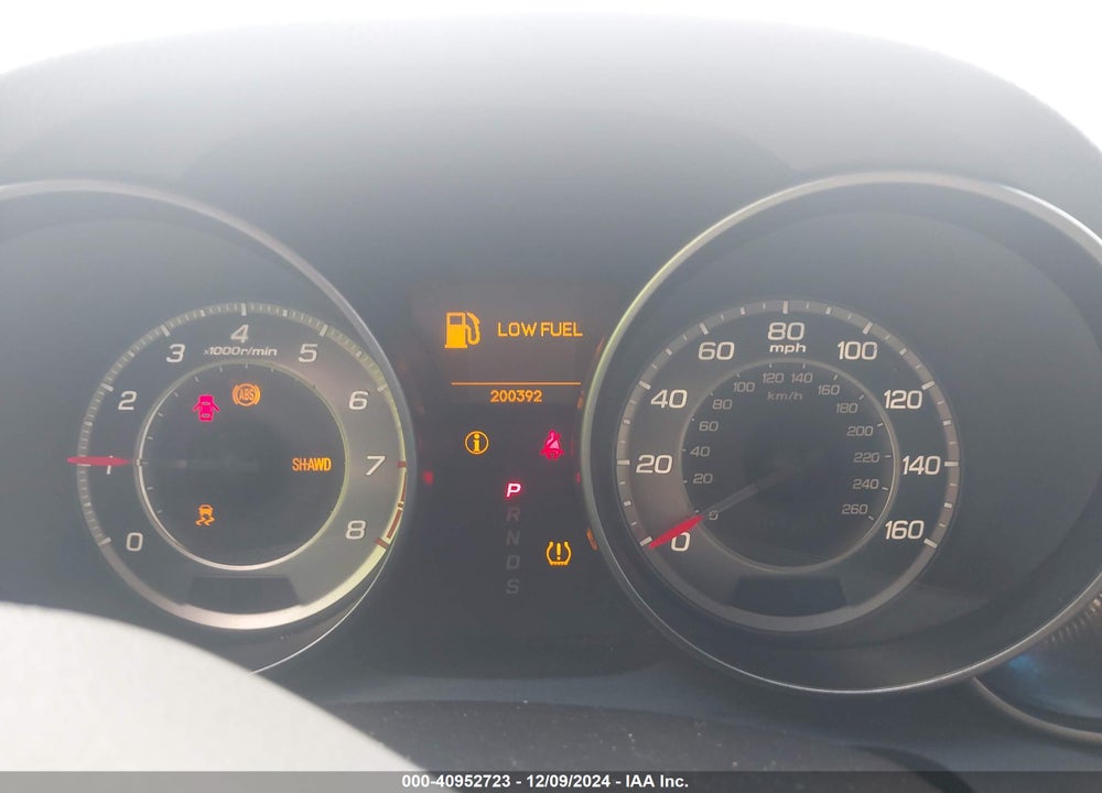 2011 ACURA MDX TECHNOLOGY PACKAGE VIN: 2HNYD2H43BH500186
