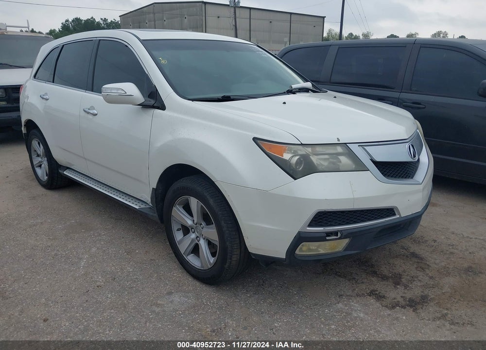 2011 ACURA MDX TECHNOLOGY PACKAGE VIN: 2HNYD2H43BH500186