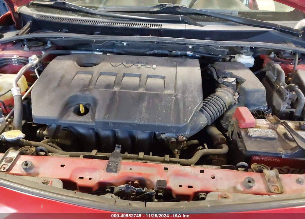 2011 TOYOTA COROLLA LE VIN: 2T1BU4EEXBC616726