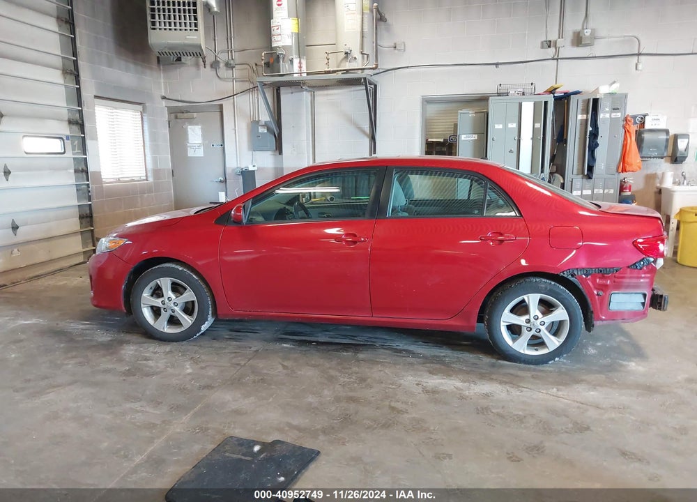 2011 TOYOTA COROLLA LE VIN: 2T1BU4EEXBC616726
