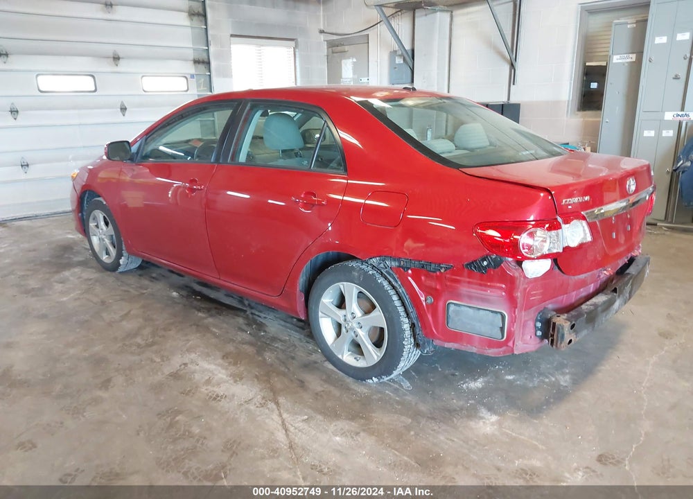 2011 TOYOTA COROLLA LE VIN: 2T1BU4EEXBC616726