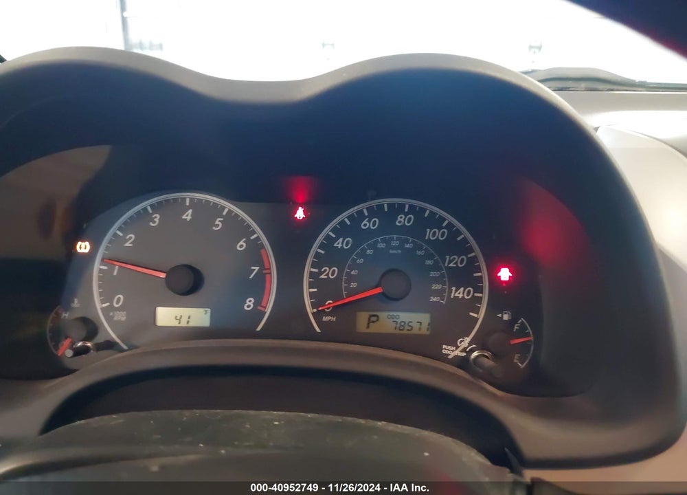2011 TOYOTA COROLLA LE VIN: 2T1BU4EEXBC616726