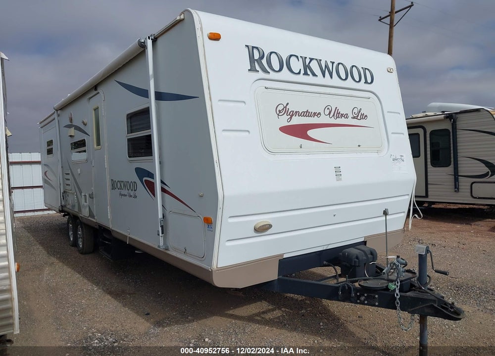 2007 FOREST RIVER ROCKWOOD VIN: 4X4TRL32X81820166