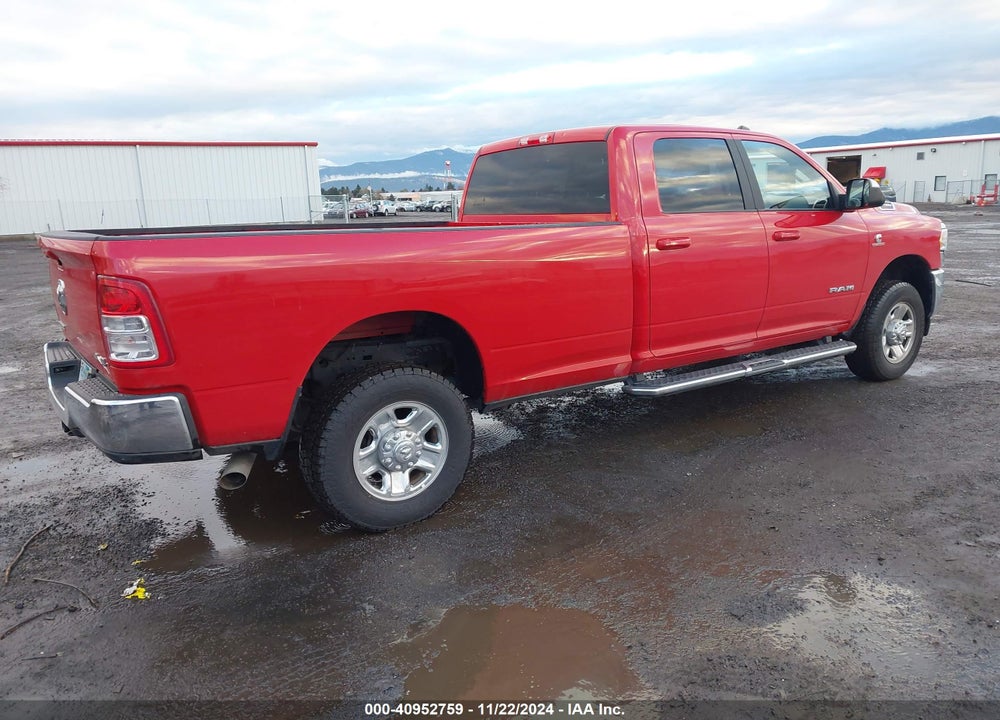 2022 RAM 2500 BIG HORN 4X4 8' BOX VIN: 3C6UR5JL7NG410446