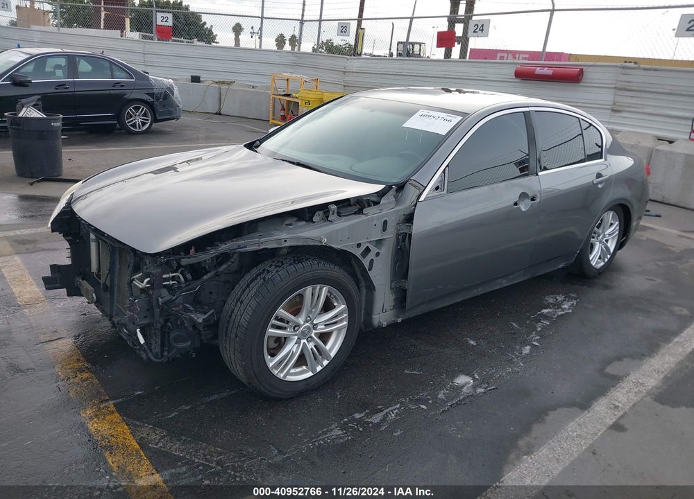 2012 INFINITI G37X VIN: JN1CV6AR9CM678311