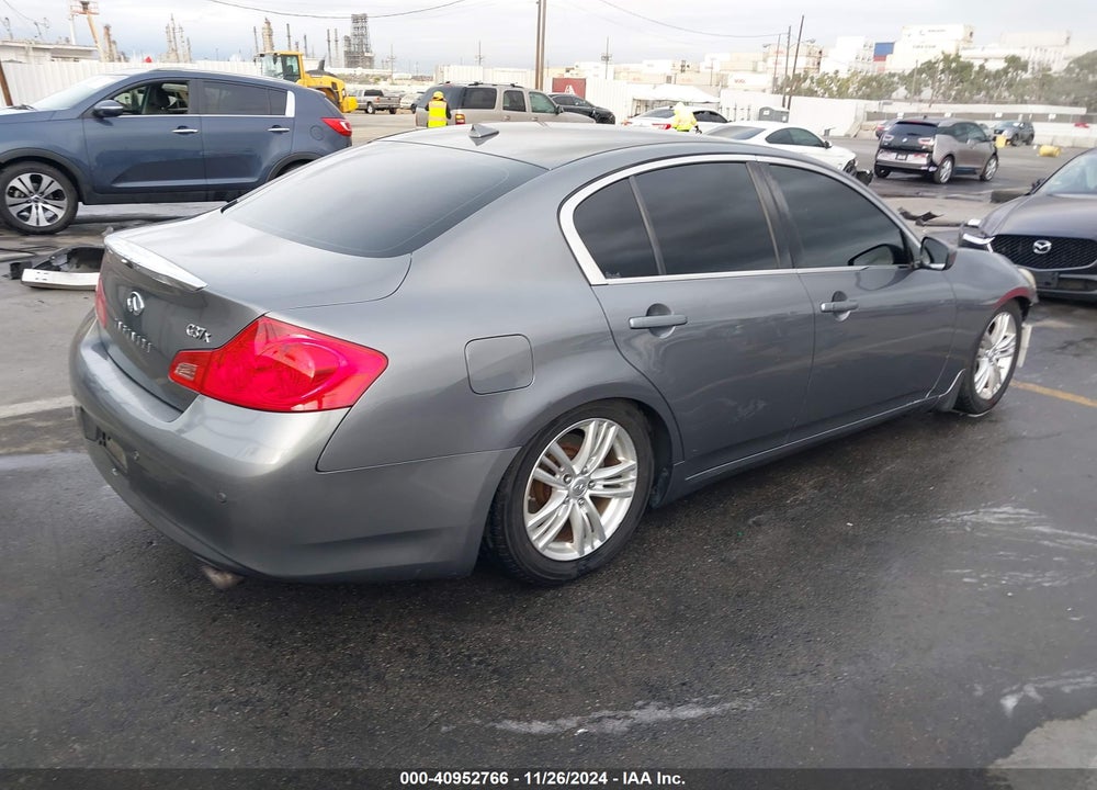2012 INFINITI G37X VIN: JN1CV6AR9CM678311