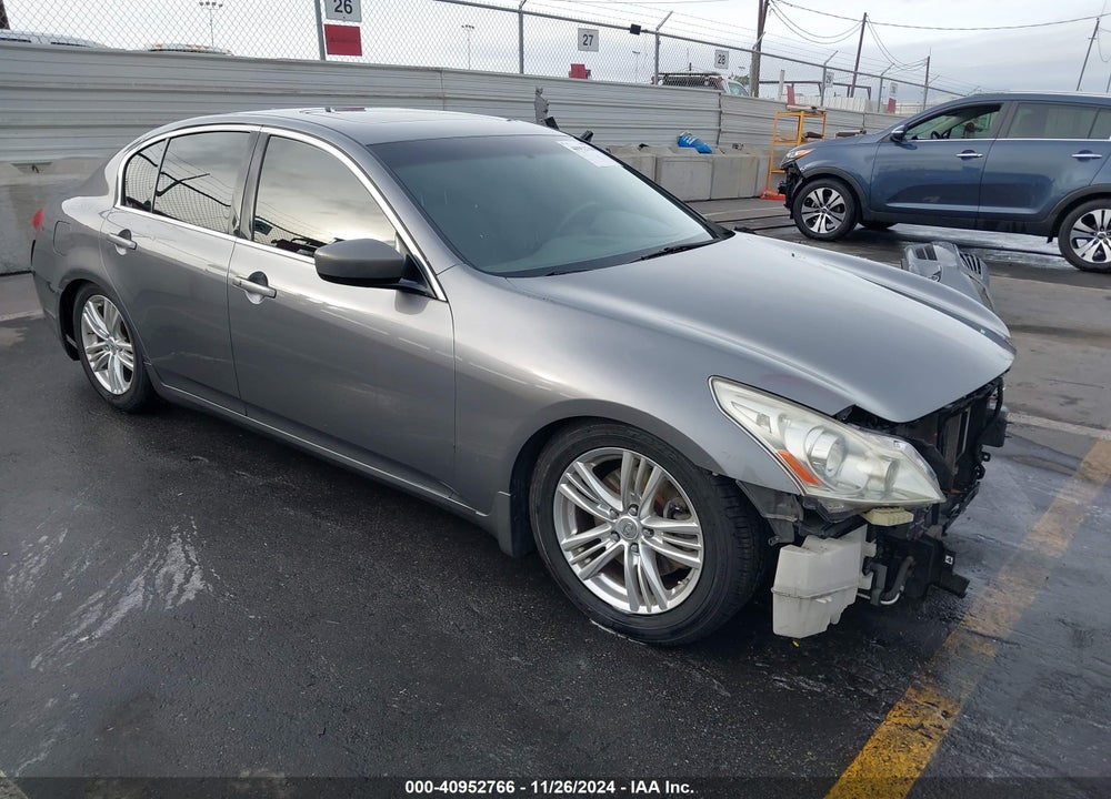 2012 INFINITI G37X VIN: JN1CV6AR9CM678311