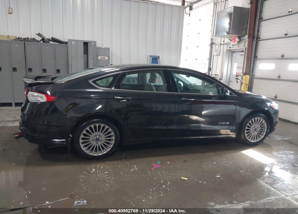 2014 FORD FUSION HYBRID TITANIUM VIN: 3FA6P0RU9ER377936