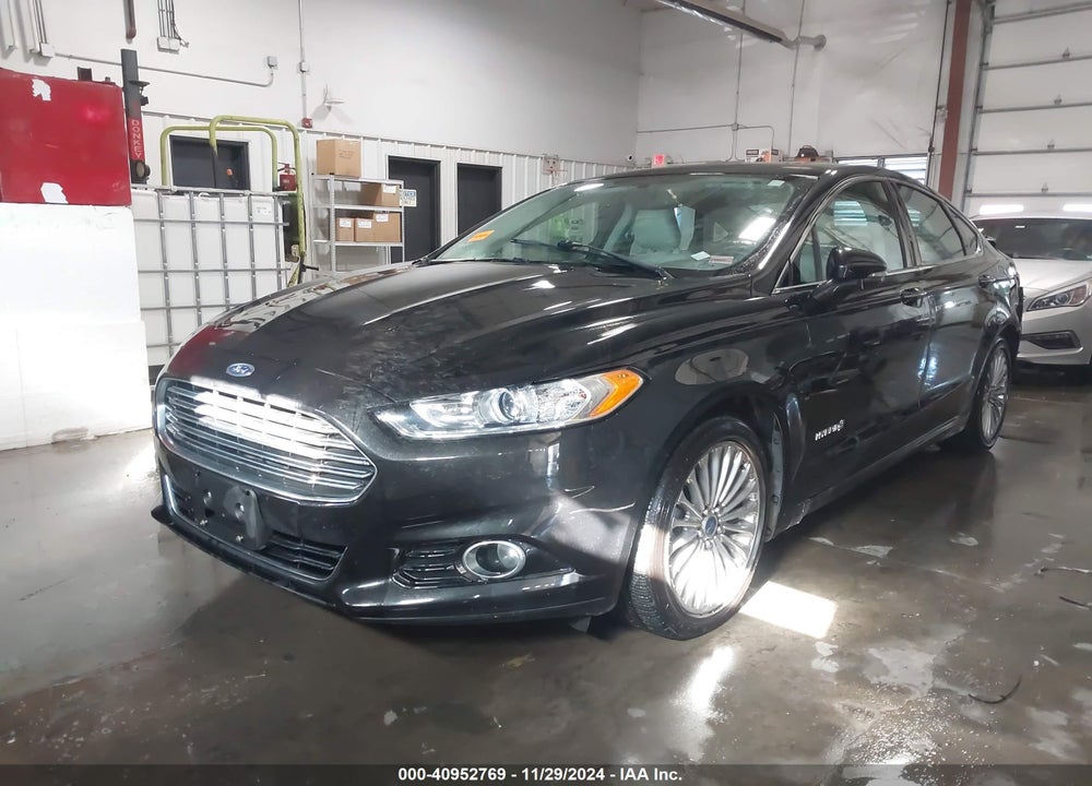 2014 FORD FUSION HYBRID TITANIUM VIN: 3FA6P0RU9ER377936