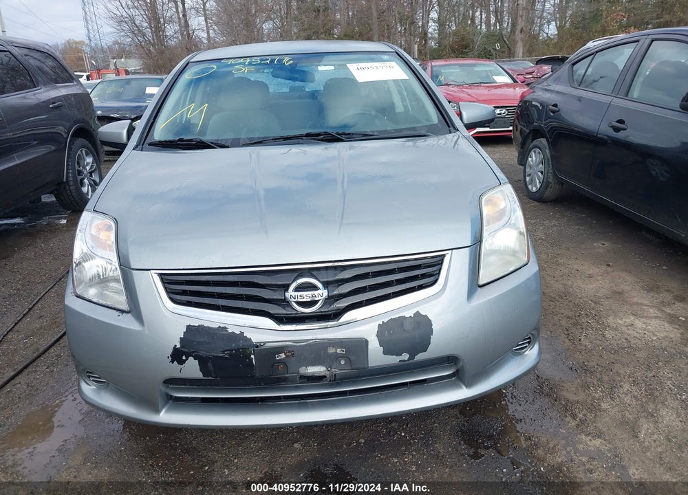 2012 NISSAN SENTRA 2.0 VIN: 3N1AB6AP5CL663393