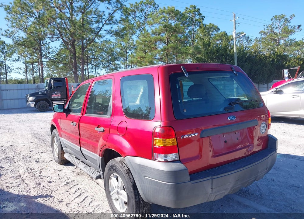 2007 FORD ESCAPE XLS/XLS MANUAL VIN: 1FMCU02Z07KB58331