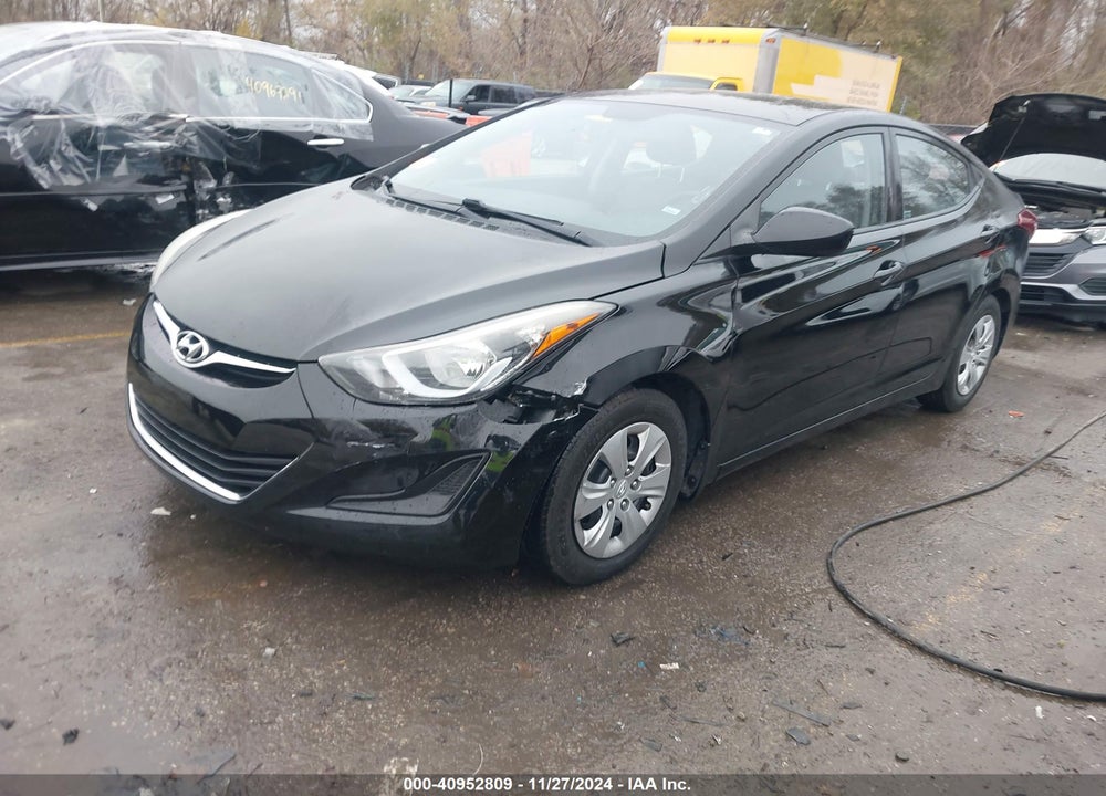 2016 HYUNDAI ELANTRA SE VIN: KMHDH4AE8GU501597