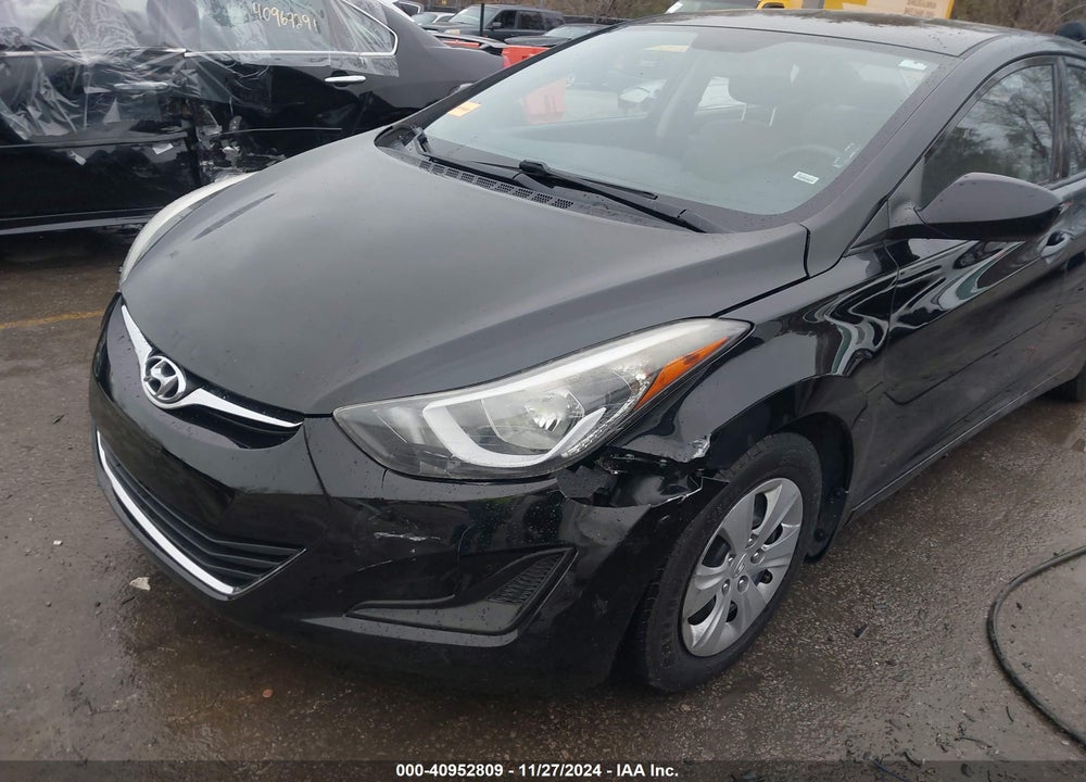 2016 HYUNDAI ELANTRA SE VIN: KMHDH4AE8GU501597