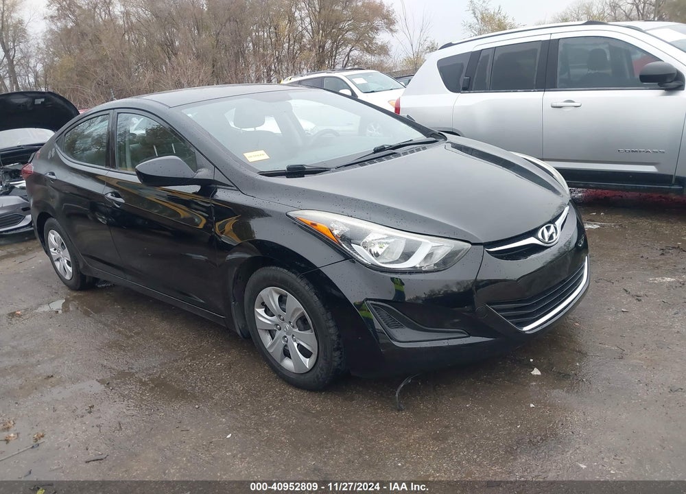 2016 HYUNDAI ELANTRA SE VIN: KMHDH4AE8GU501597