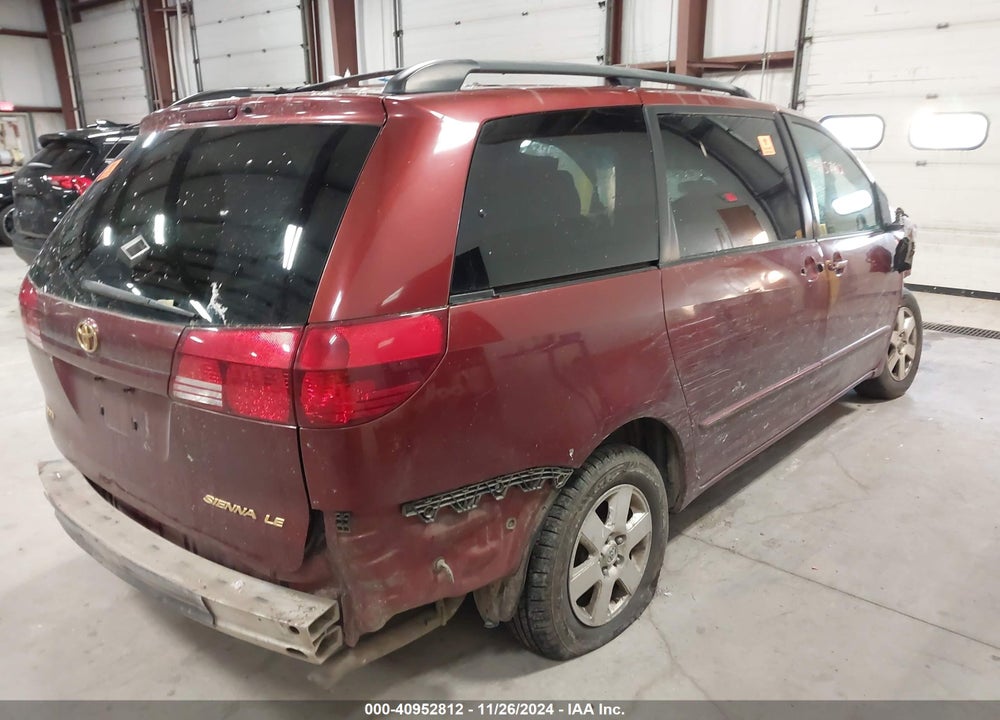 2004 TOYOTA SIENNA LE VIN: 5TDZA23C44S197103