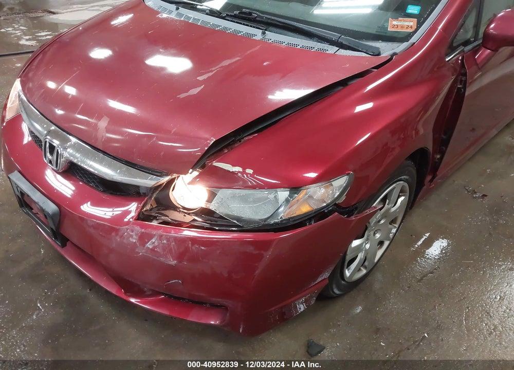 2009 HONDA CIVIC LX VIN: 2HGFA16529H335870