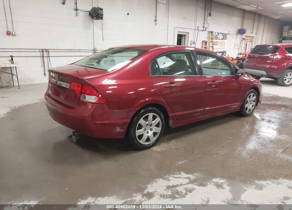2009 HONDA CIVIC LX VIN: 2HGFA16529H335870