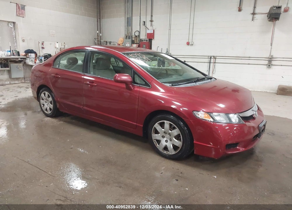 2009 HONDA CIVIC LX VIN: 2HGFA16529H335870