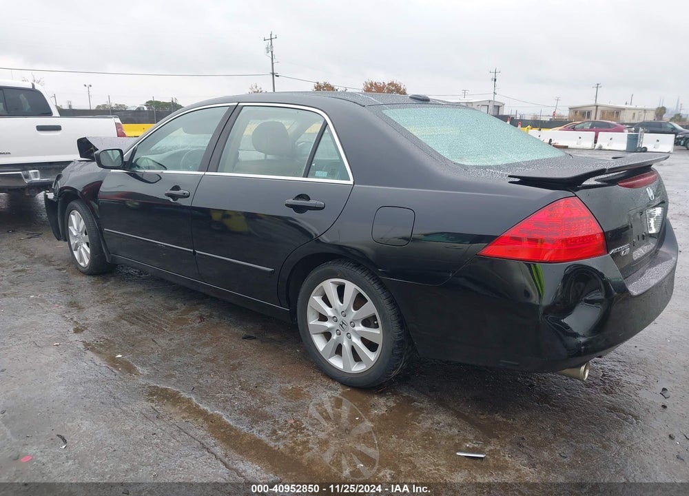 2007 HONDA ACCORD 3.0 EX VIN: 1HGCM66537A019333