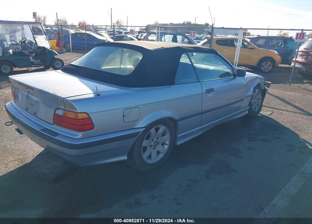 1998 BMW 323IC VIN: WBABJ7326WEA16338