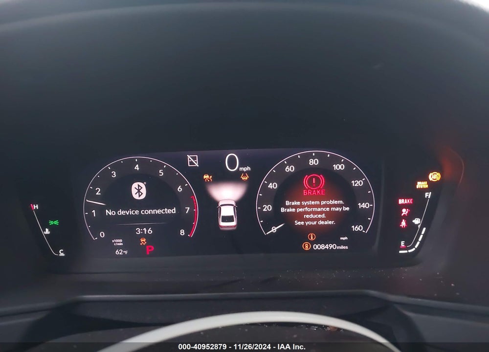 2024 HONDA ACCORD VIN: 1HGCY1F32RA046452