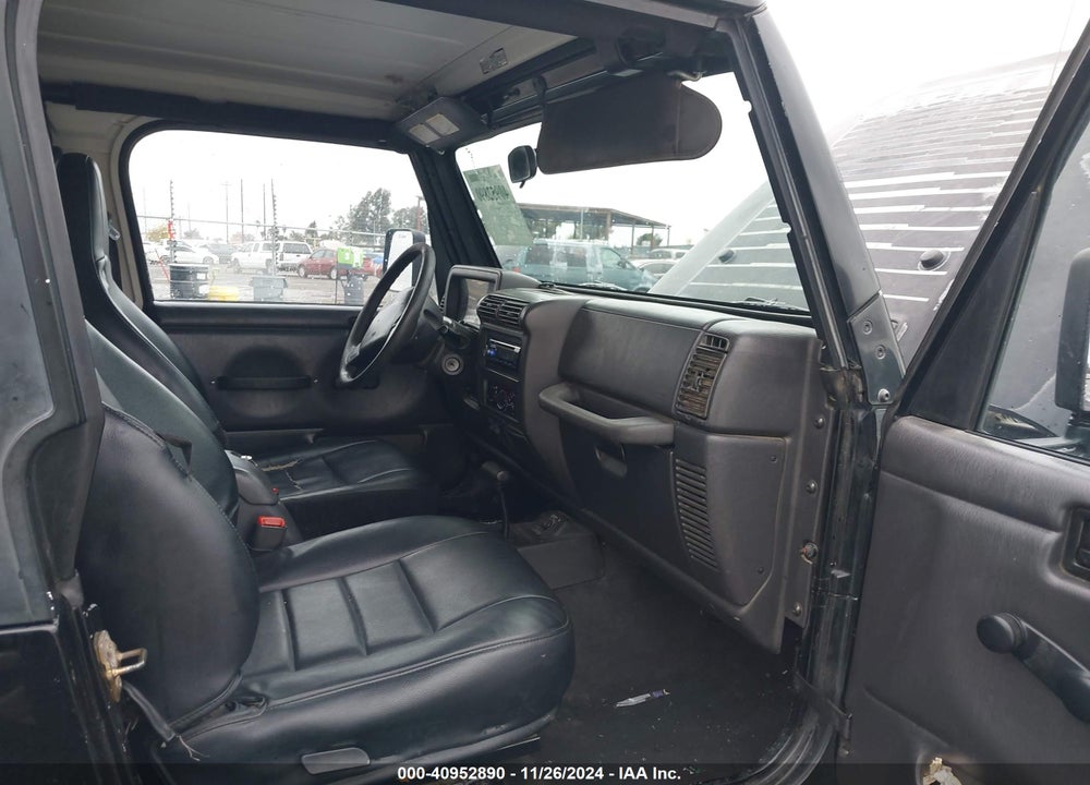 2002 JEEP WRANGLER X VIN: 1J4FA39S82P754572