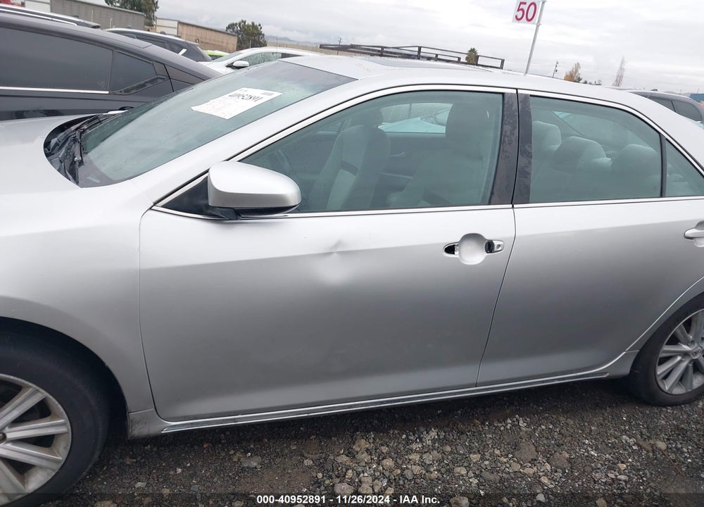2012 TOYOTA CAMRY XLE VIN: 4T4BF1FK2CR224715