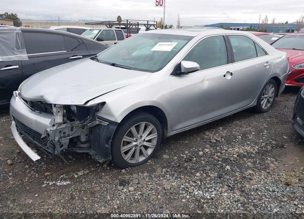 2012 TOYOTA CAMRY XLE VIN: 4T4BF1FK2CR224715