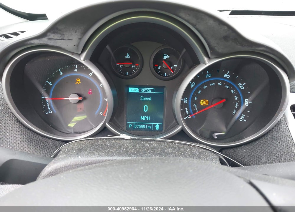 2014 CHEVROLET CRUZE 1LT AUTO VIN: 1G1PC5SB6E7444590