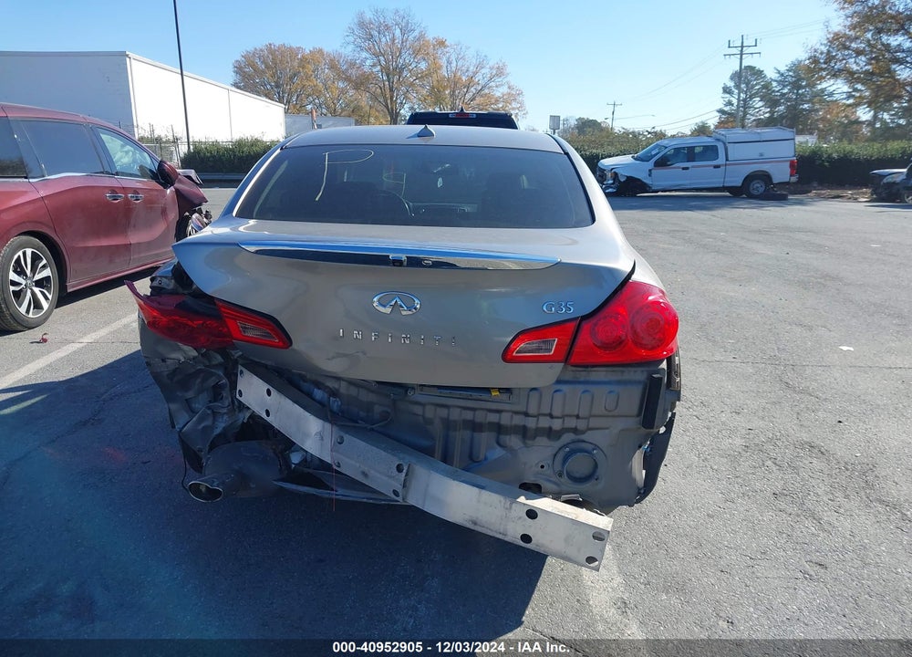 2008 INFINITI G35 VIN: JNKBV61E88M209576