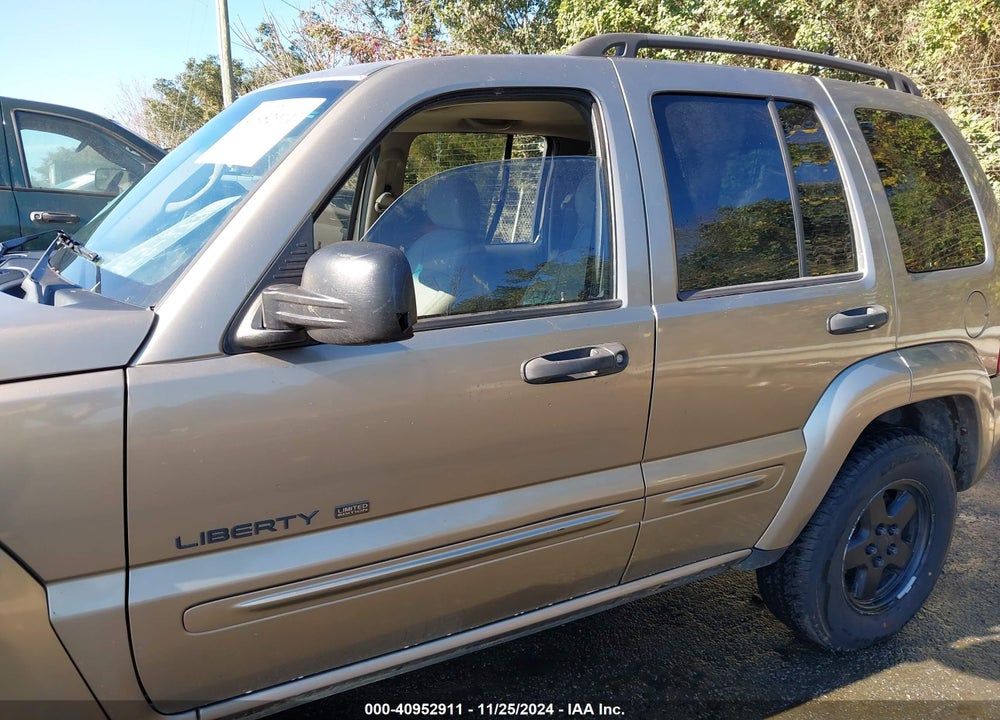 2003 JEEP LIBERTY LIMITED EDITION VIN: 1J4GL58K53W658157