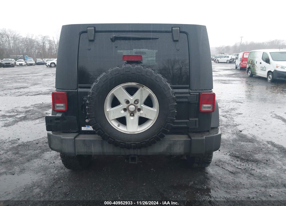 2008 JEEP WRANGLER UNLIMITED RUBICON VIN: 1J4GA69138L500829