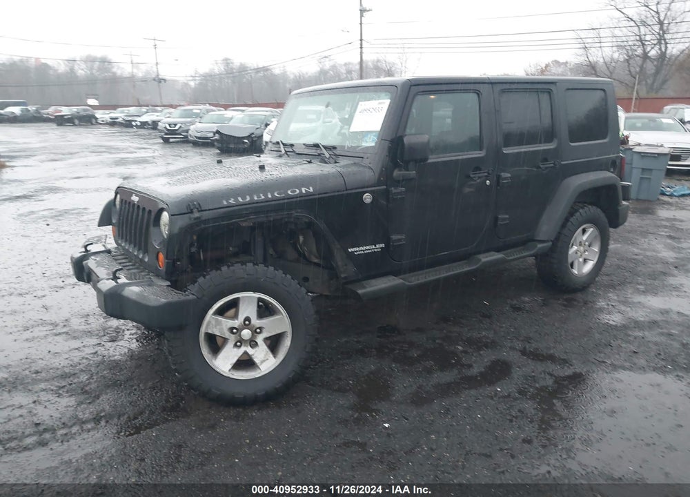 2008 JEEP WRANGLER UNLIMITED RUBICON VIN: 1J4GA69138L500829