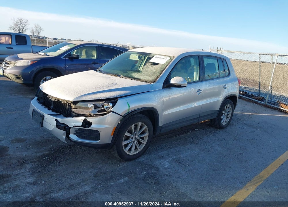 2017 VOLKSWAGEN TIGUAN 2.0T/2.0T S VIN: WVGAV7AX1HK044434
