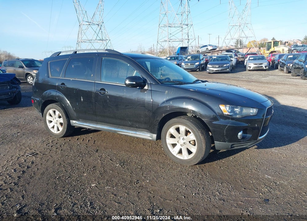 2013 MITSUBISHI OUTLANDER SE VIN: JA4JT3AW7DU009612