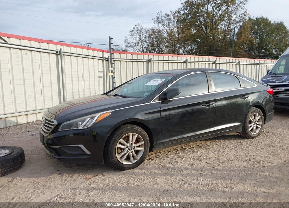 2016 HYUNDAI SONATA SE VIN: 5NPE24AF7GH366562