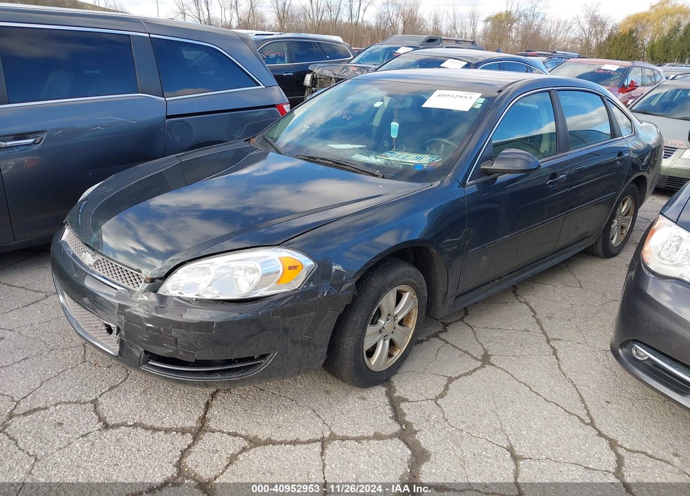 2013 CHEVROLET IMPALA LS VIN: 2G1WA5E37D1162024