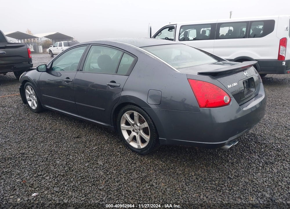 2008 NISSAN MAXIMA VIN: 1N4BA41E58C820291