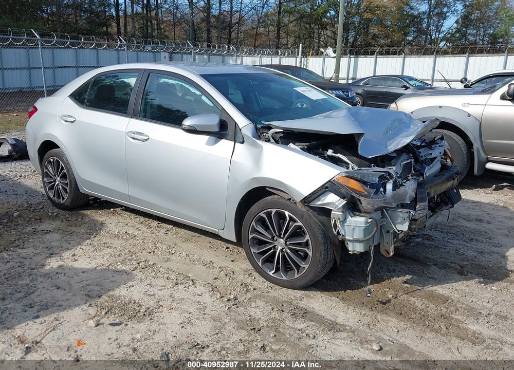 2016 TOYOTA COROLLA S PLUS VIN: 2T1BURHE0GC686428