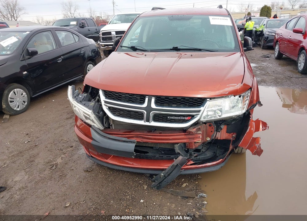 2013 DODGE JOURNEY SE VIN: 3C4PDCAB7DT558618