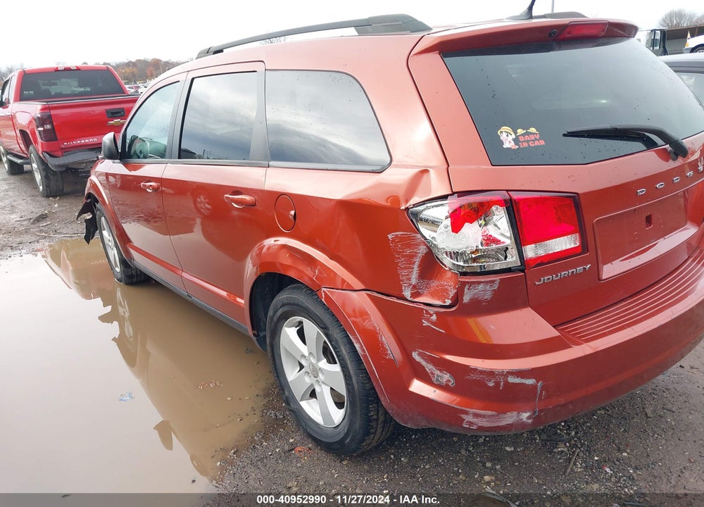 2013 DODGE JOURNEY SE VIN: 3C4PDCAB7DT558618