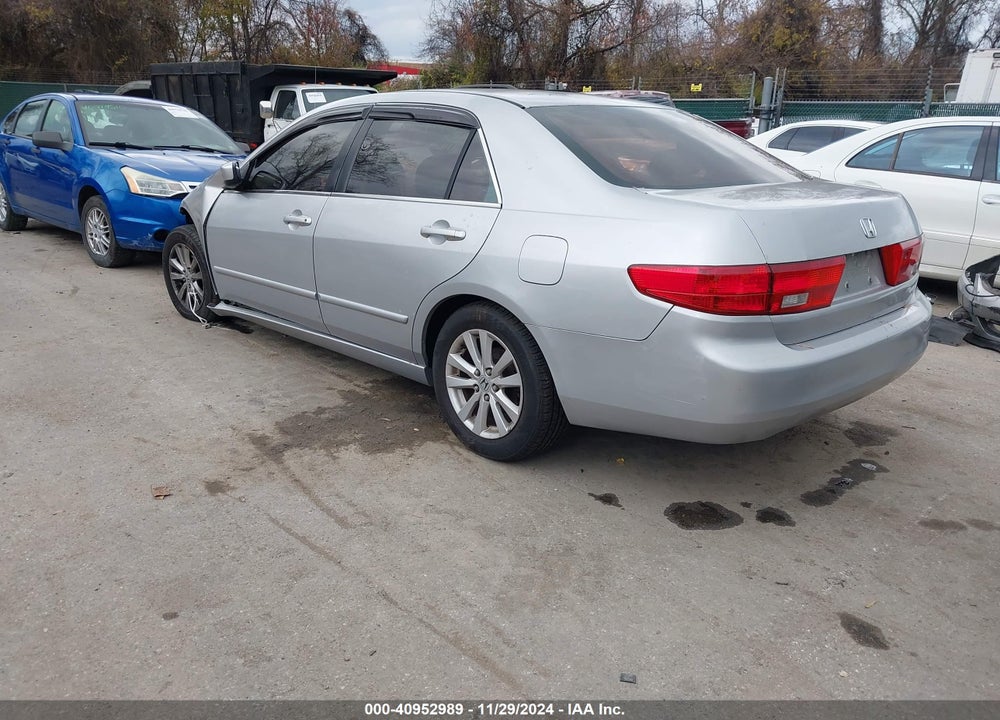 2005 HONDA ACCORD 2.4 EX VIN: 1HGCM56765A002230