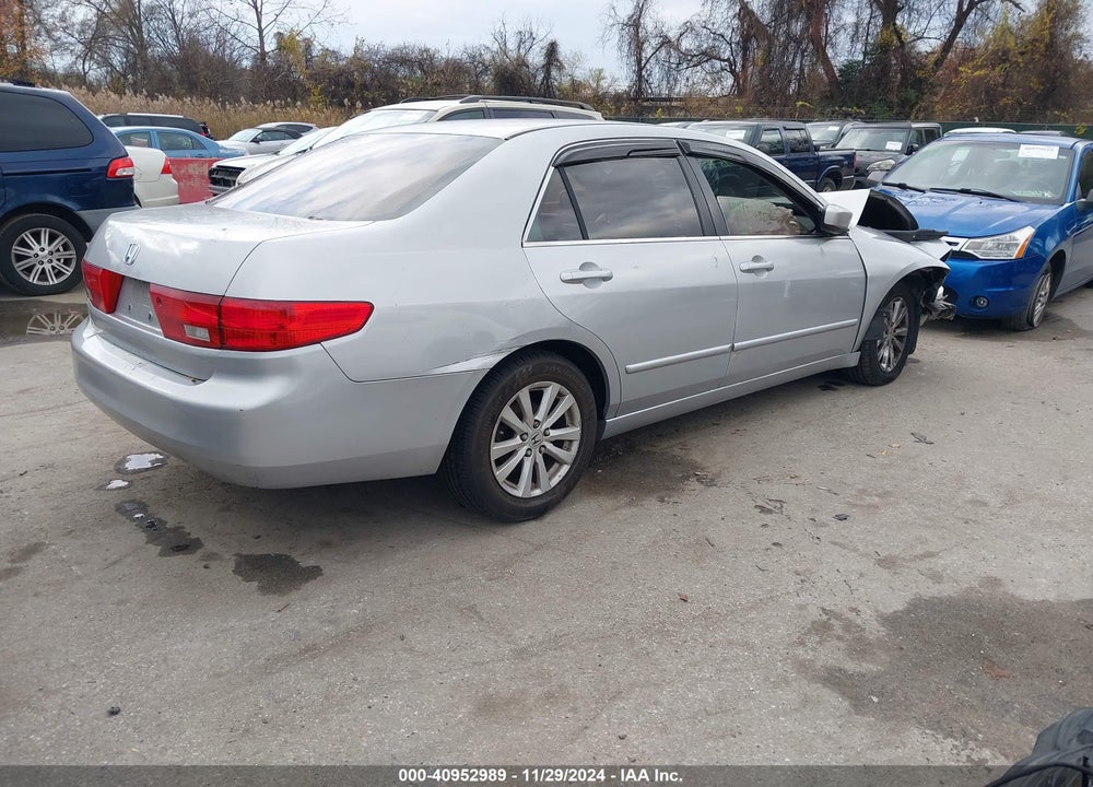 2005 HONDA ACCORD 2.4 EX VIN: 1HGCM56765A002230