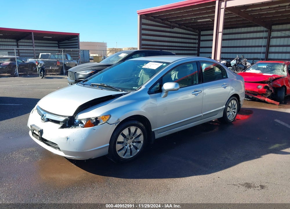 2008 HONDA CIVIC LX VIN: 1HGFA16508L044589