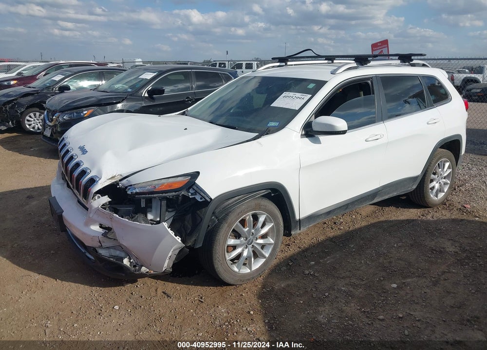 2016 JEEP CHEROKEE LIMITED VIN: 1C4PJLDB4GW158597